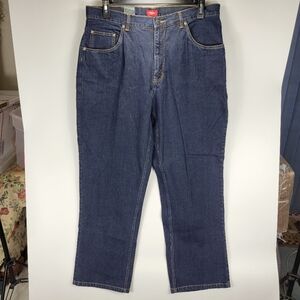 Mossimo Blue Jeans Denim Pants Mens 38x30 Loose Fit Y2K Cotton Business Casual